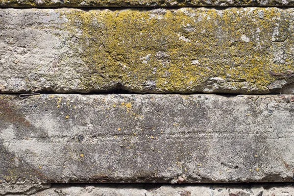 Antiguos bloques de hormigón fondo de la pared primer plano — Foto de Stock