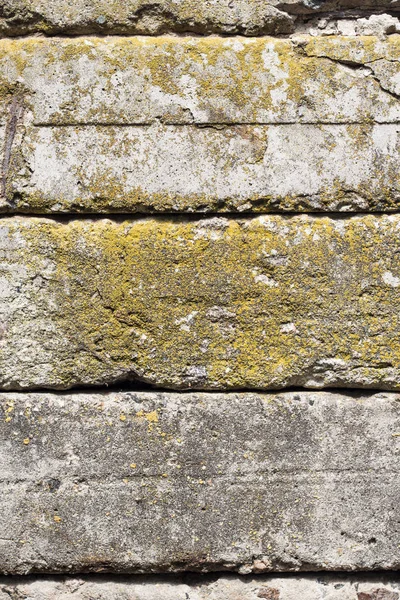 Eski beton blokları duvar arka plan çekim — Stok fotoğraf
