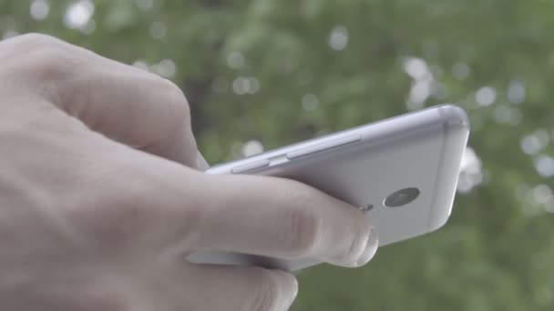 Surf, Rolagem, Navegação na Internet — Vídeo de Stock