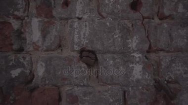 eski kırmızı tuğla duvar