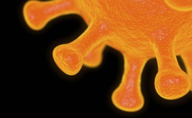 Coronavirus Covid-19 virüsü 3D görüntülemeyi kapat