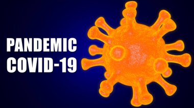 Coronavirus Covid-19 virüsü 3D görüntülemeyi kapat