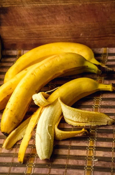 Plátanos maduros dulces — Foto de Stock