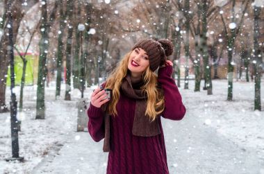 sıcak çikolata dışarıda