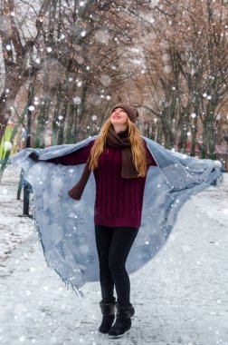 karlı kış, iyi bir ruh hali