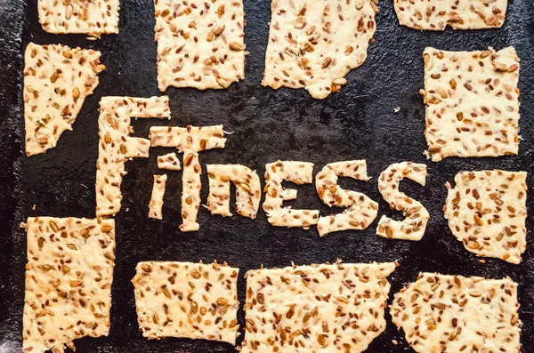 Fitness cookies. Letters from the test