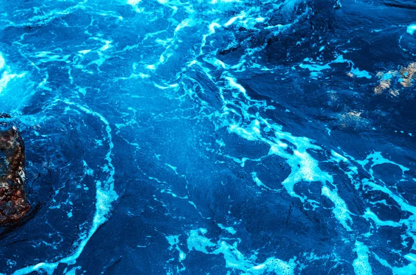Víz Óceánban Tengervíz Tapéta Háttér — Stock Fotó