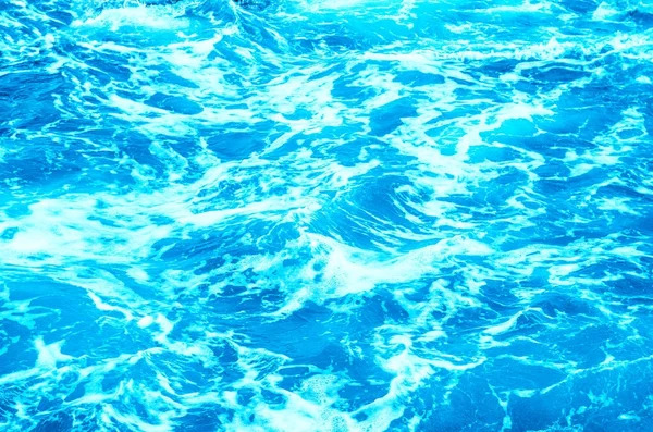 Água Azul Mar Oceano Viajar Descansar Fundo Textura — Fotografia de Stock