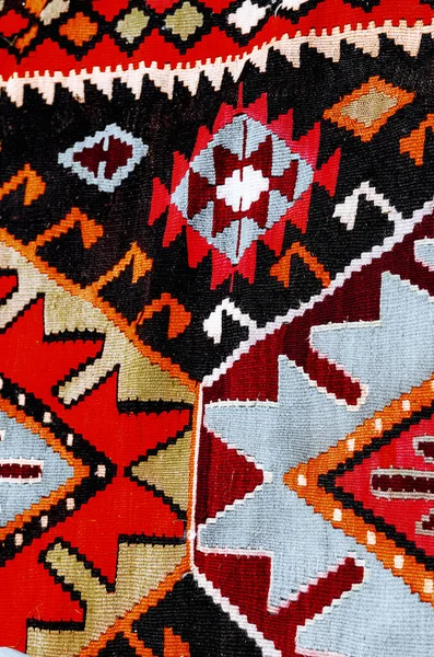 Handgjord Matta Textil Utformning — Stockfoto