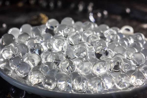 yakın fo hidrojel topları görüntülemek.