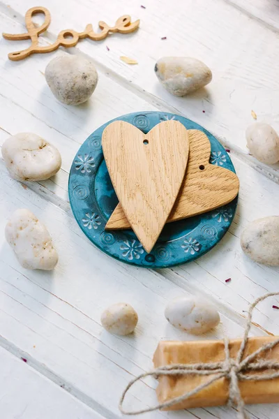 Corazones del Día de San Valentín — Foto de Stock