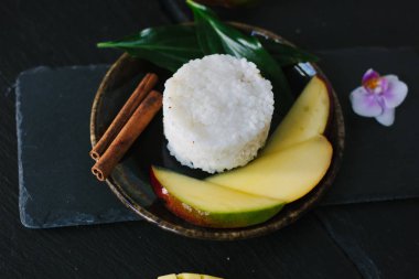 Mangolu güzel vejetaryen pilavı..