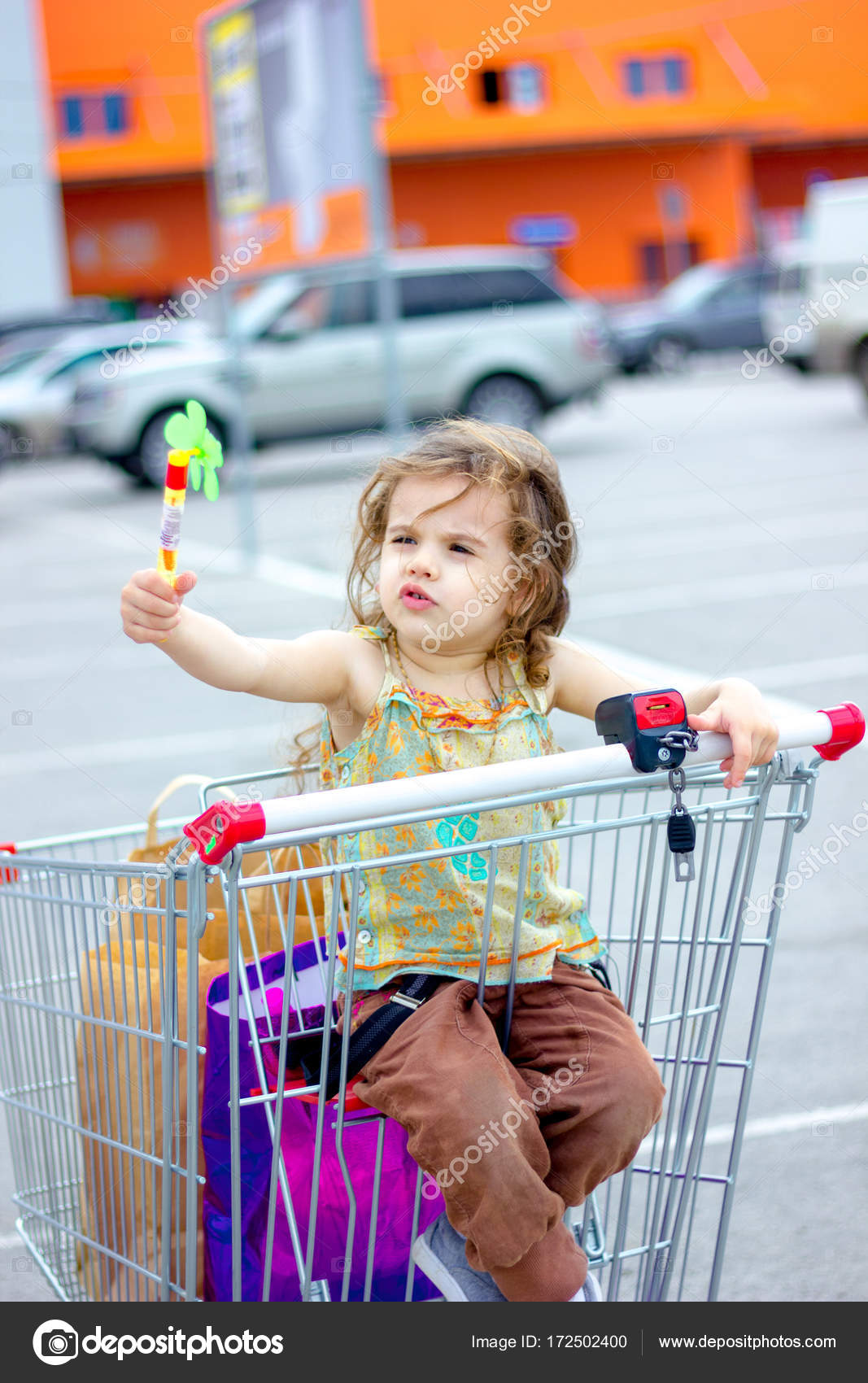 little kids shopping cart
