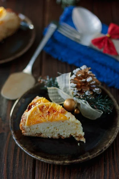 A christmas cake — Stock Photo, Image