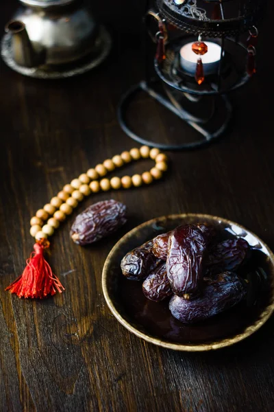 Ramadan Iftar Megnyitásával Lemez Időpontjai — Stock Fotó