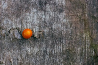 kiraz domates bir rustik ahşap tablo