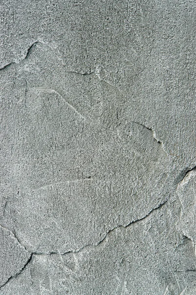 Texture Murale Grigia Con Crepe Invecchiato Vuoto — Foto Stock