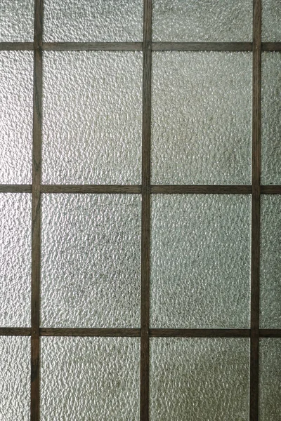 Glass texture pattern. Window or door with the textured glass.