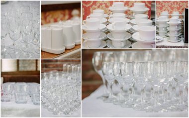 Düğün için catering hizmeti - gözlük, bardak, tabak çanak çömlek Kiralama.