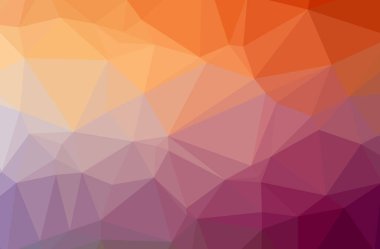 Soyut Orange yatay düşük polimer arkaplan tasviri. Çok güzel bir çokgen dizaynı. İhtiyaçlarınız için faydalı.