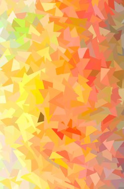 Sarı, turuncu, kahverengi ve kırmızı soyut vektör arkaplanı. Basit Ai oluşturulmuş kalıp.