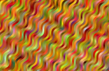 yeşil, sarı, turuncu ve kırmızı soyut vektör arkaplanı. Basit Ai oluşturulmuş kalıp.