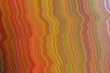 Kırmızı, sarı ve kahverengi dalgalar soyut vektör arkaplanı. Basit Ai oluşturulmuş kalıp.