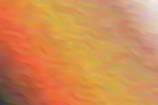 Rote Gelbe Und Braune Wellen Abstrakter Vektorhintergrund Einfaches Generiertes Muster — Stockvektor