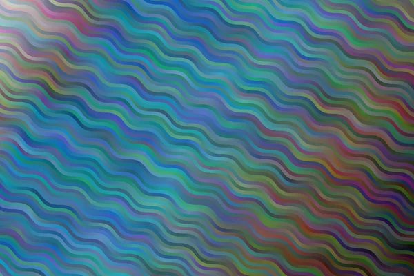 Fondo Vector Abstracto Ondas Azules Verdes Marrones Patrón Simple Generado — Vector de stock