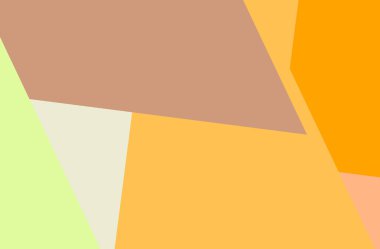 Kahverengi turuncu ve sarı soyut vektör arkaplanı. Basit Ai oluşturulmuş kalıp.