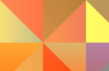 Turuncu ve kırmızı soyut vektör arkaplanı. Basit Ai oluşturulmuş kalıp.