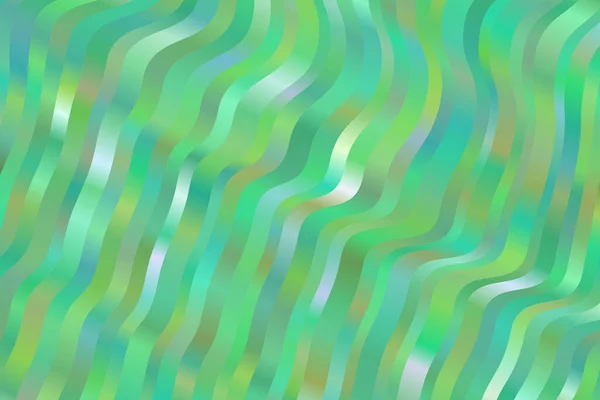 Ondes Verte Bleue Fond Vectoriel Abstrait Modèle Simple Généré — Image vectorielle