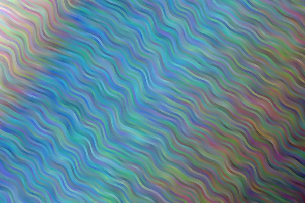 Blaue Grüne Und Braune Wellen Abstrakter Vektorhintergrund Einfaches Generiertes Muster — Stockvektor