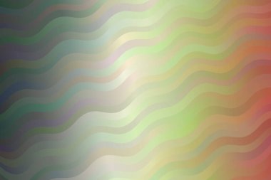 Yeşil ve kırmızı dalga vektör arkaplanı.