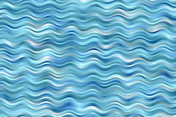 Olas Azules Vector Fondo — Vector de stock