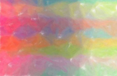 Yeşil, kırmızı, sarı suluboya arkaplanının soyut çizimi.