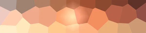 Abstracte Illustratie Van Oranje Giant Hexagon Achtergrond — Stockfoto