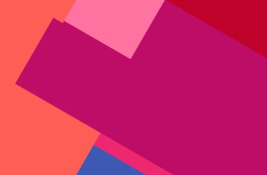 Kırmızı ve mavi soyut vektör arkaplanı. Basit Ai oluşturulmuş kalıp.