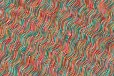 Kırmızı, sarı ve mavi dalga vektör arkaplanı.