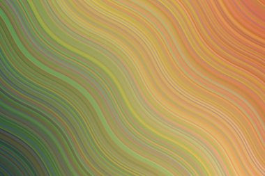 Mavi, yeşil ve kahverengi dalga vektör arkaplanı.