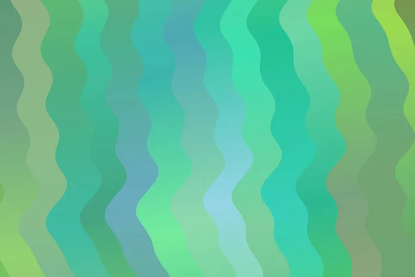 Ondes Verte Bleue Fond Vectoriel Abstrait Modèle Simple Généré — Image vectorielle
