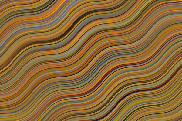 Olas Amarillas Anaranjadas Fondo Vector Abstracto Patrón Simple Generado Por — Archivo Imágenes Vectoriales