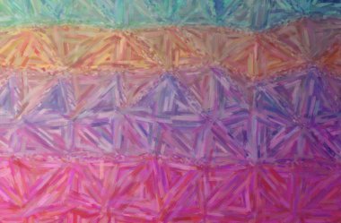 Pembe Büyük Renk Çeşitlendirme Yağlı Boya arkaplanının soyut çizimi.