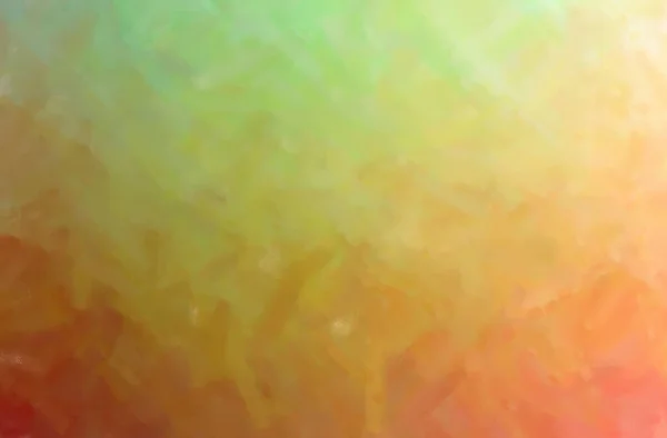 Abstracte Illustratie Van Groene Oranje Dry Brush Oil Paint Achtergrond — Stockfoto