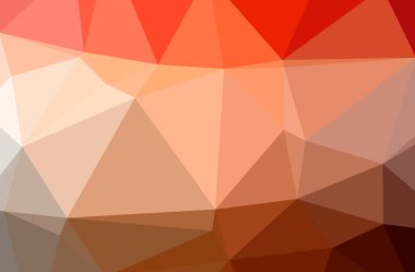 Soyut Orange, Pink, Kırmızı yatay düşük polimer arkaplan. Çok güzel bir çokgen dizaynı. İhtiyaçlarınız için faydalı.