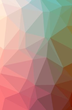 Soyut yeşil, kırmızı dikey düşük polimerli arka plan. Çok güzel bir çokgen dizaynı. İhtiyaçlarınız için faydalı.