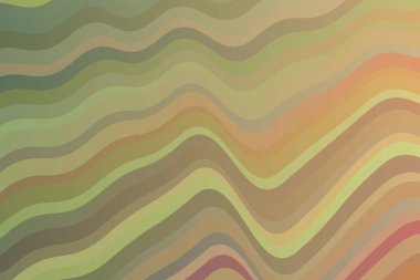 Mavi, yeşil ve kahverengi dalga vektör arkaplanı.