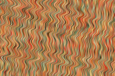 Yeşil, sarı ve kırmızı dalga vektör arkaplanı.