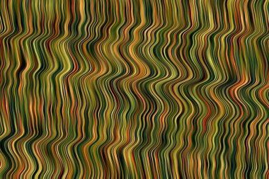 Yeşil, sarı ve kırmızı dalga vektör arkaplanı.