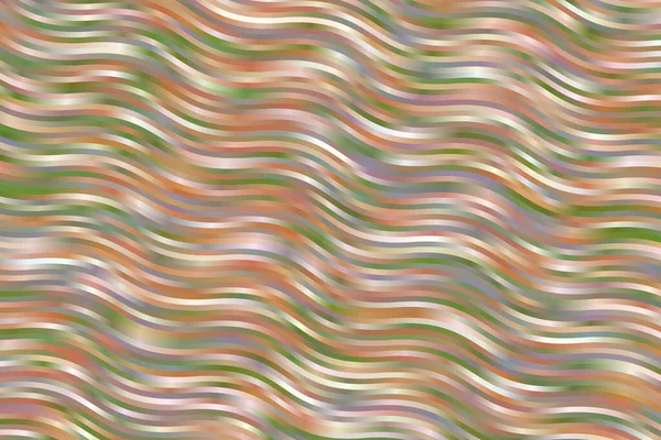 Brown Grey Green Waves Vector Background — стоковий вектор